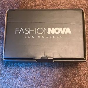 Rose Gold Glass slipper heel. Size 5.